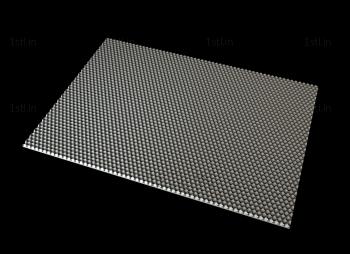 Geometrical panel (PGM_0191) 3D model for CNC machine